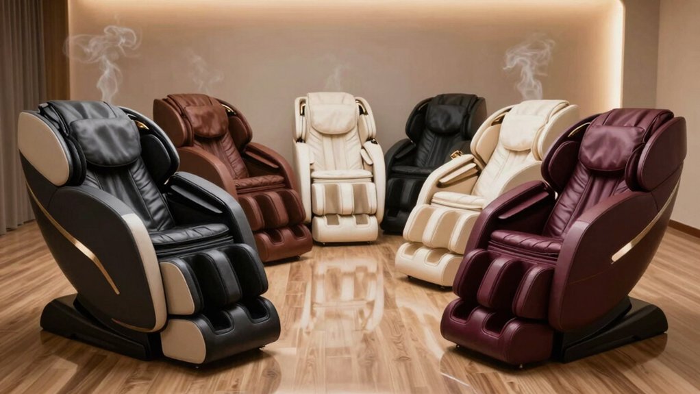 stress relieving advanced massage chairs