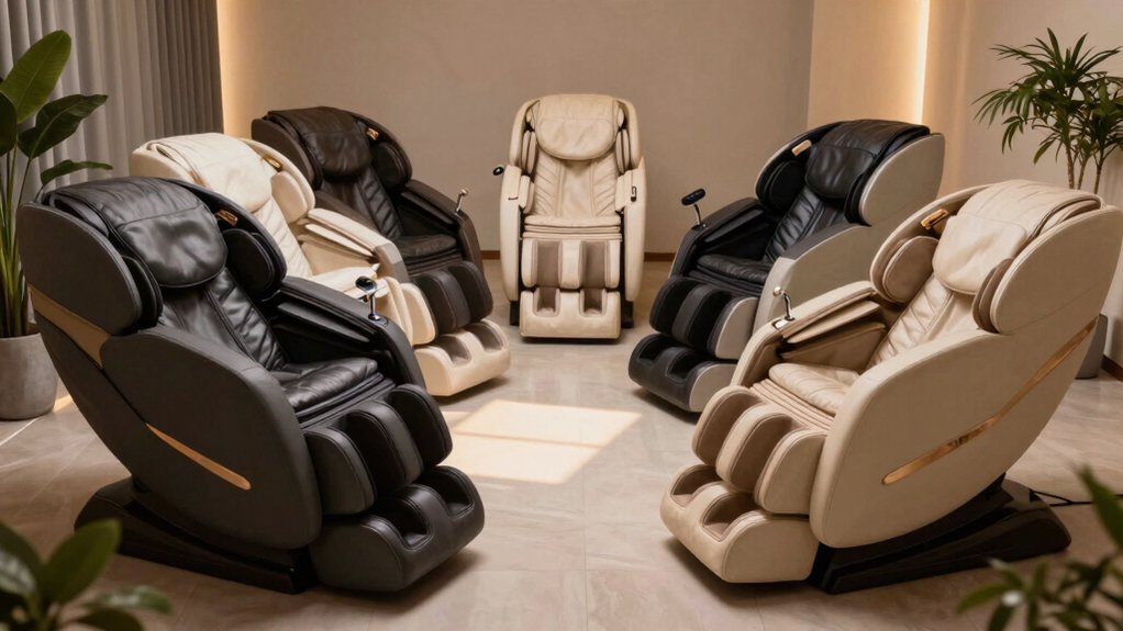 stress relieving everycare massage chairs